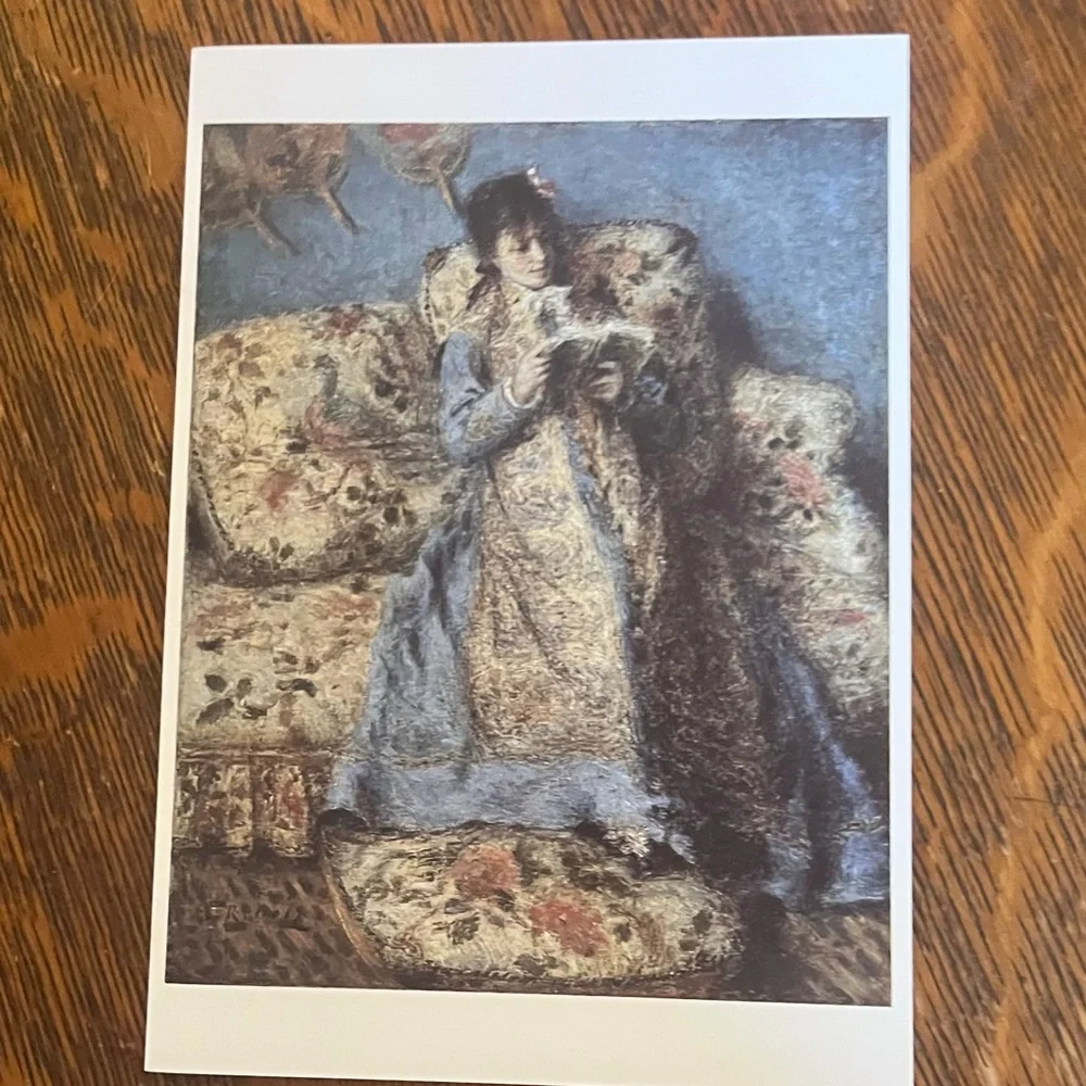 NWOT Renoir’s Portrait blank cards ( Impressive of an Age)- beautiful